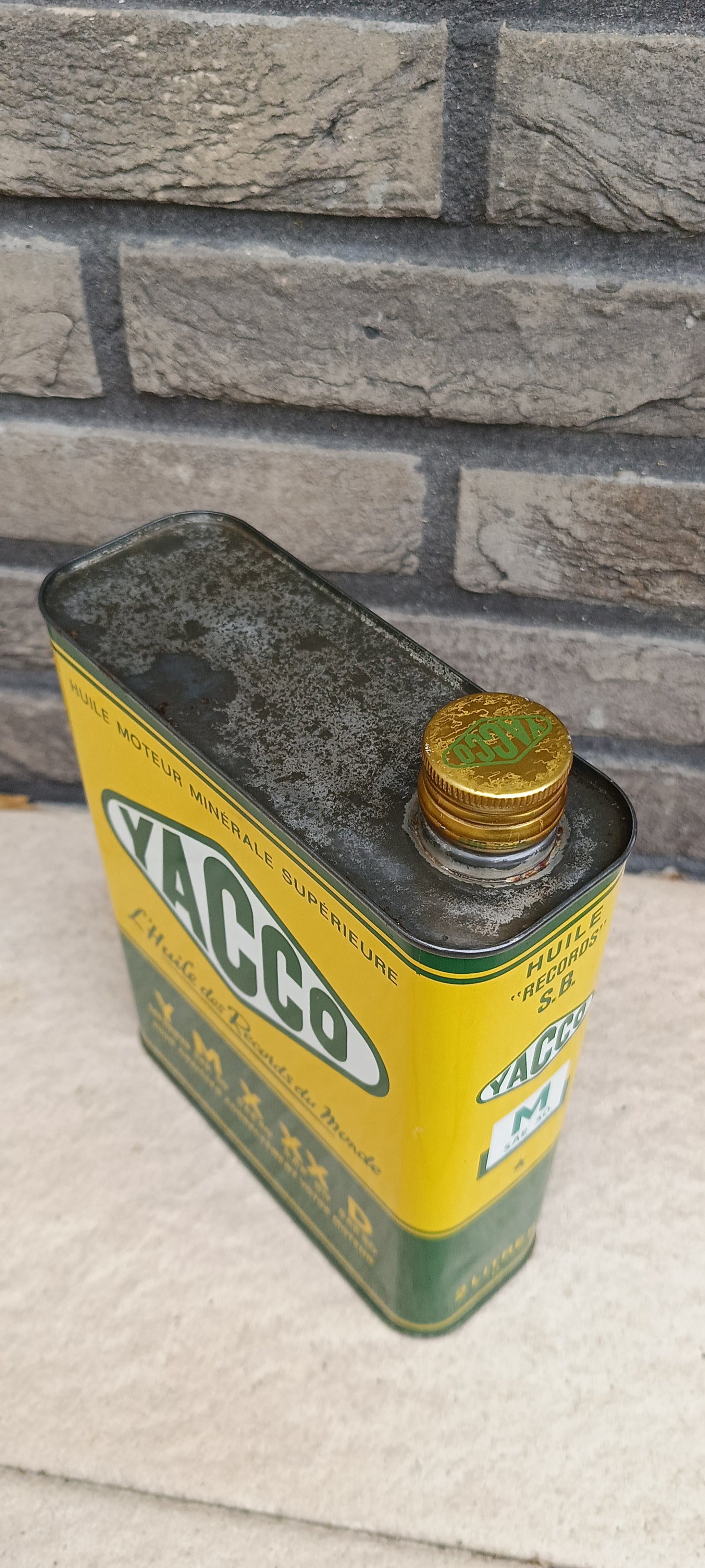 YACCO M SAE 30 oil can