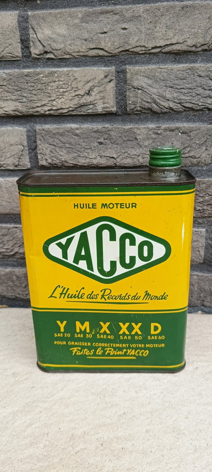 YACCO X SAE 40 oil can
