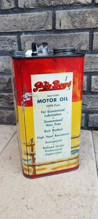 The PEP BOYS olie blik