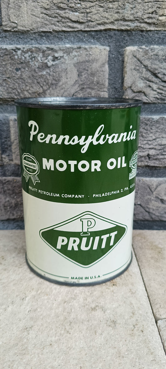 Pruitt olie blik 1 Quart USA