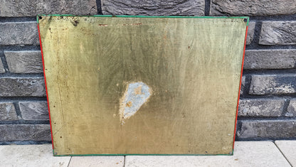 FRANKLIN OIL metal sign