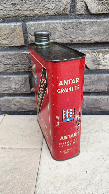 ANTAR GRAPHITE oil can
