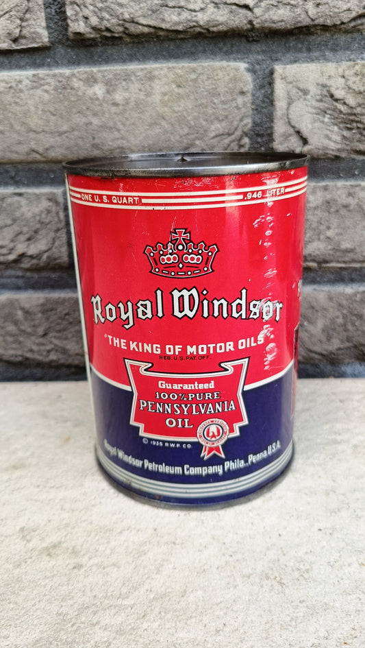 ROYAL WINDSOR 1 Quart olie blik