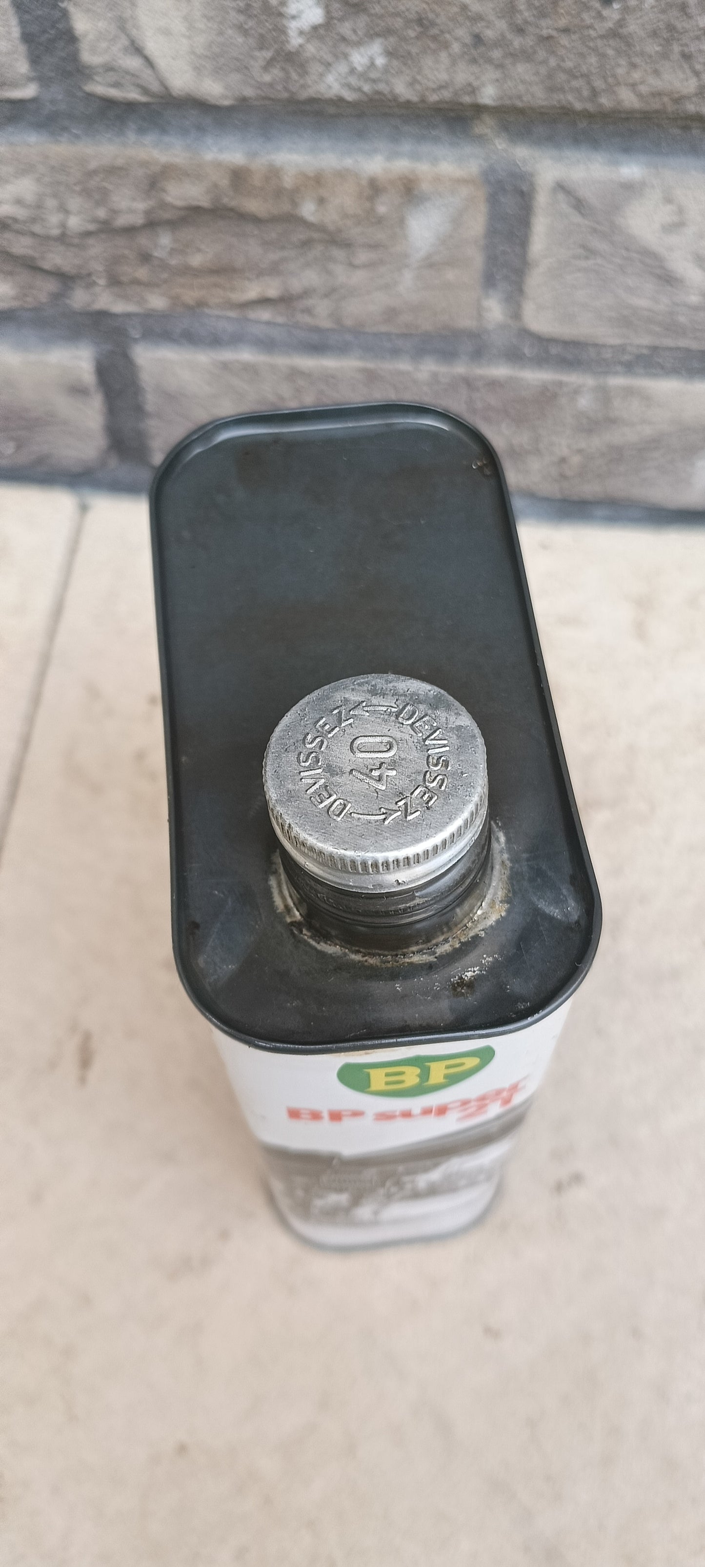 BP SUPER 2T olie blik