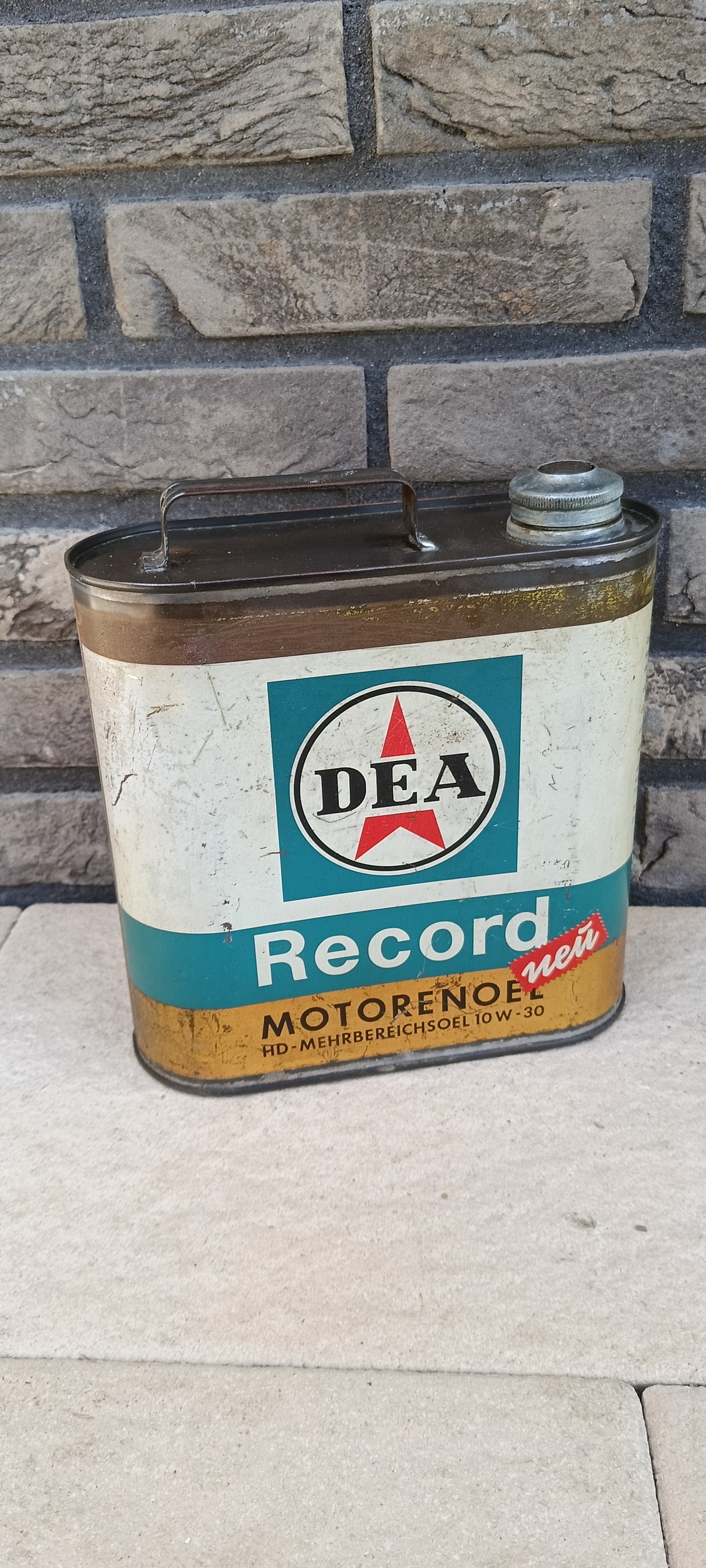 DEA RECORD olie blik