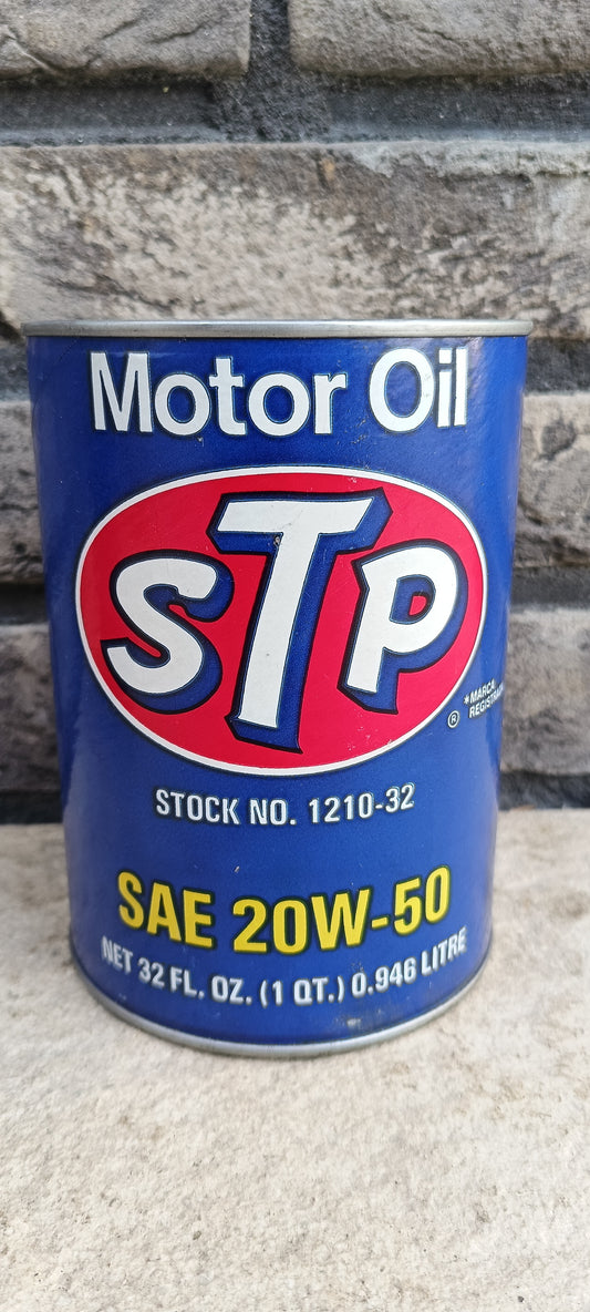 STP motor oil blik SAE 20W-50