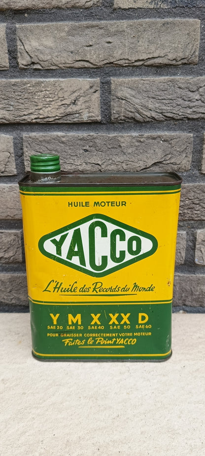 YACCO X SAE 40 oil can