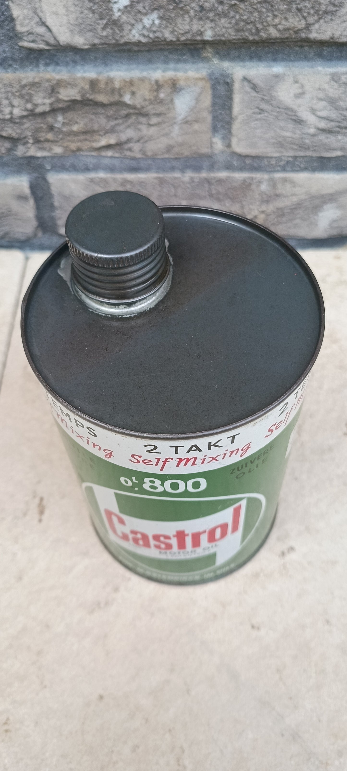 CASTROL Selfmixing olie blik