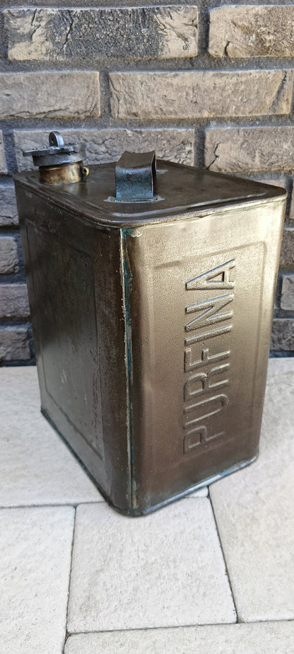 PURFINA ANVERS Petroleum blik