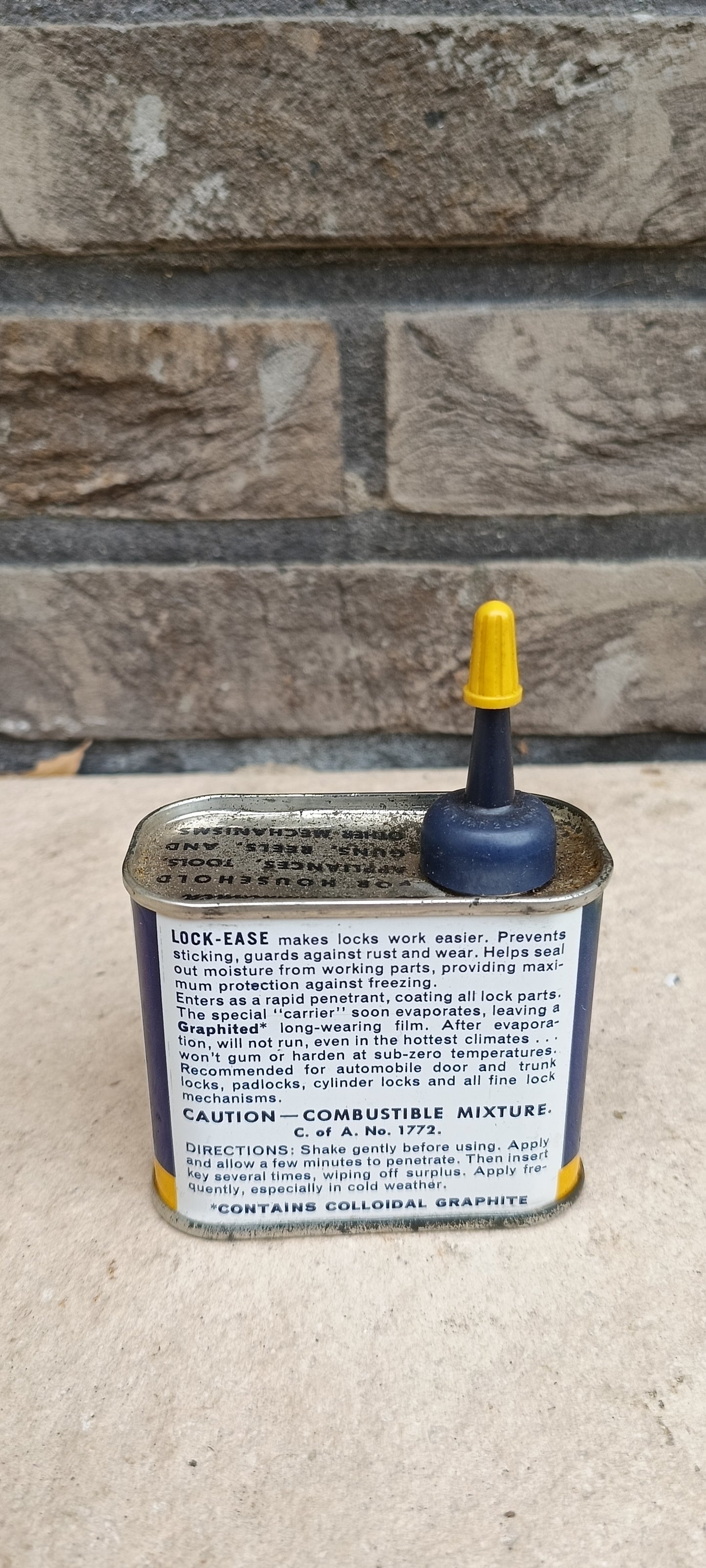 LOCK-EASE handy olie blikje