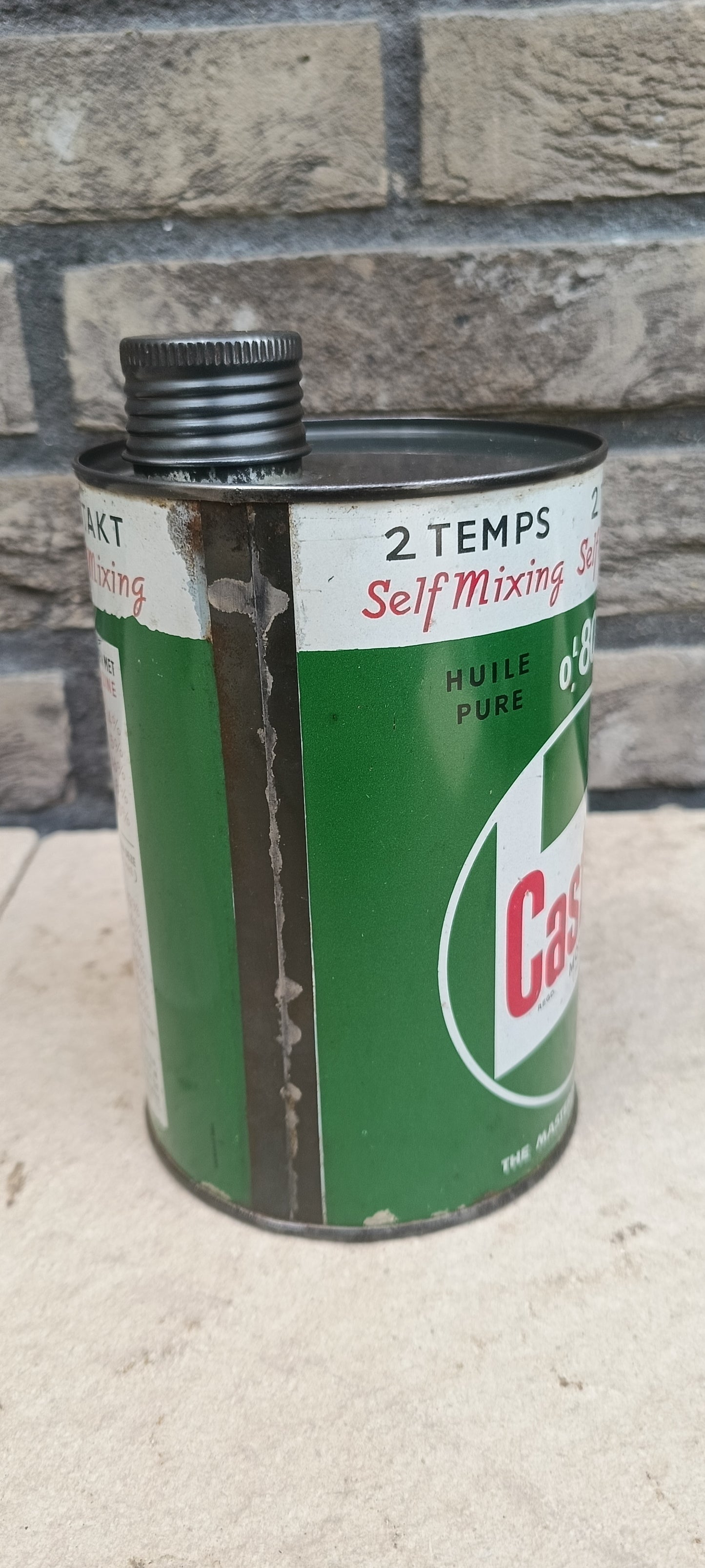 CASTROL Selfmixing olie blik