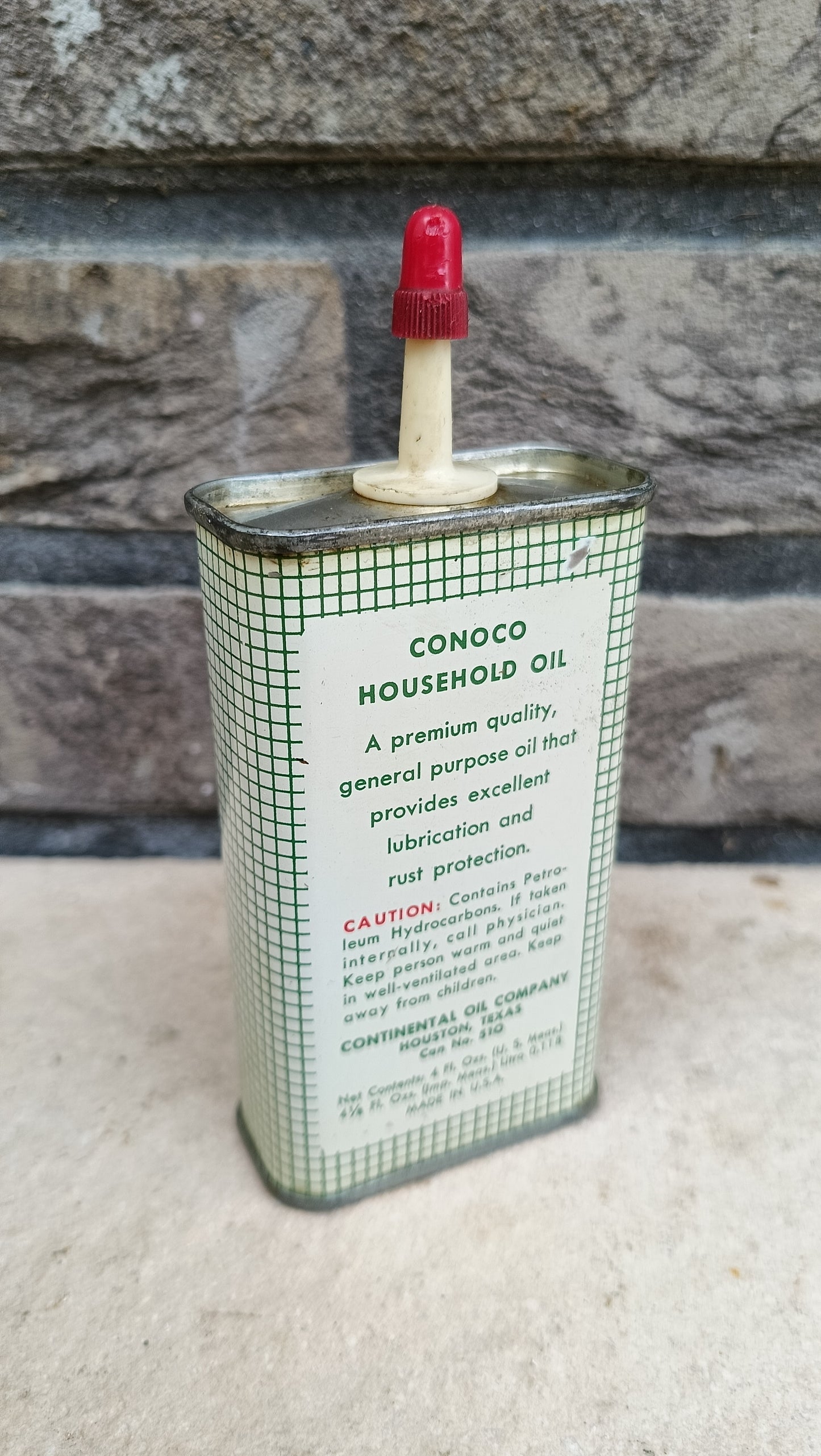 CONOCO Household oil handy